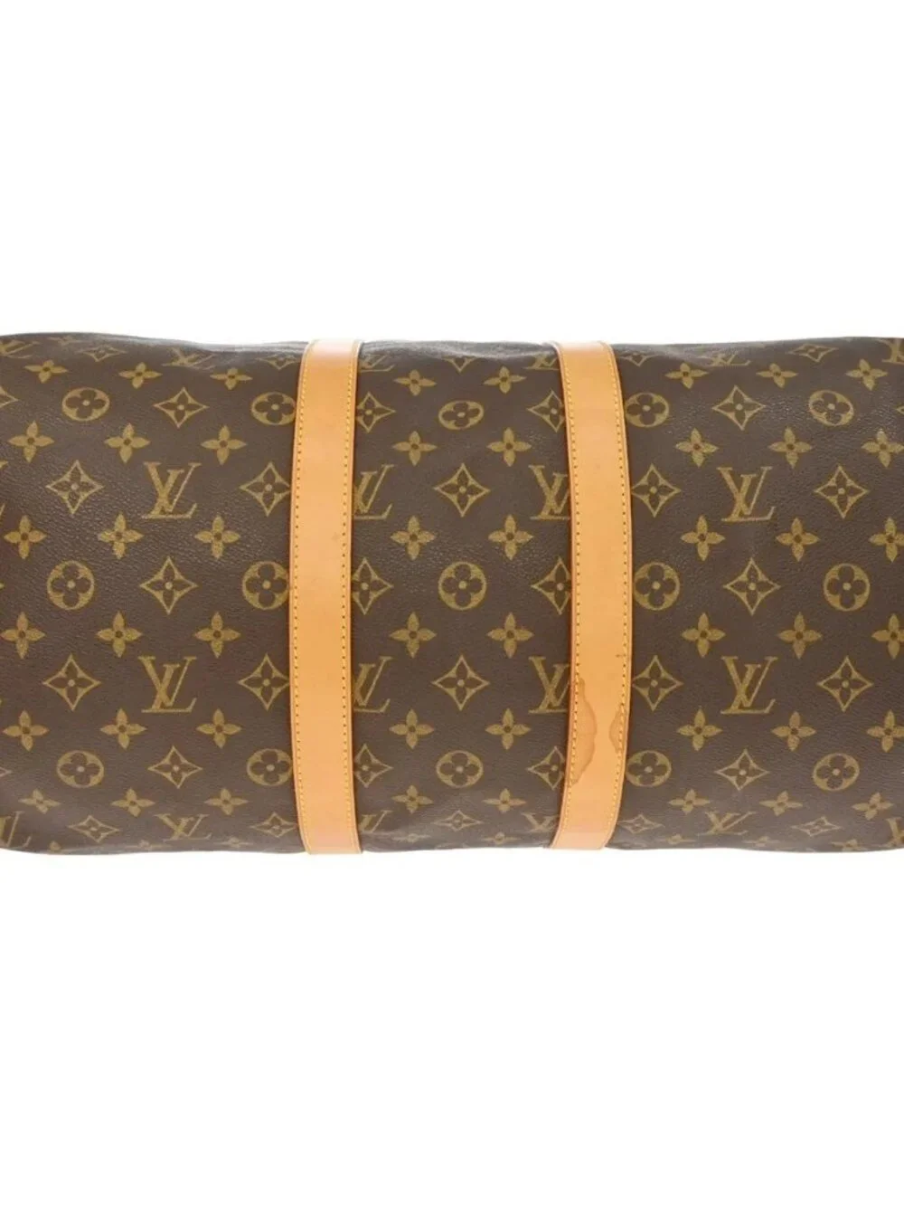 Best05 LOUIS VUITTON KEEPALL 45 DUFFLE HANDBAG MONOGRAM